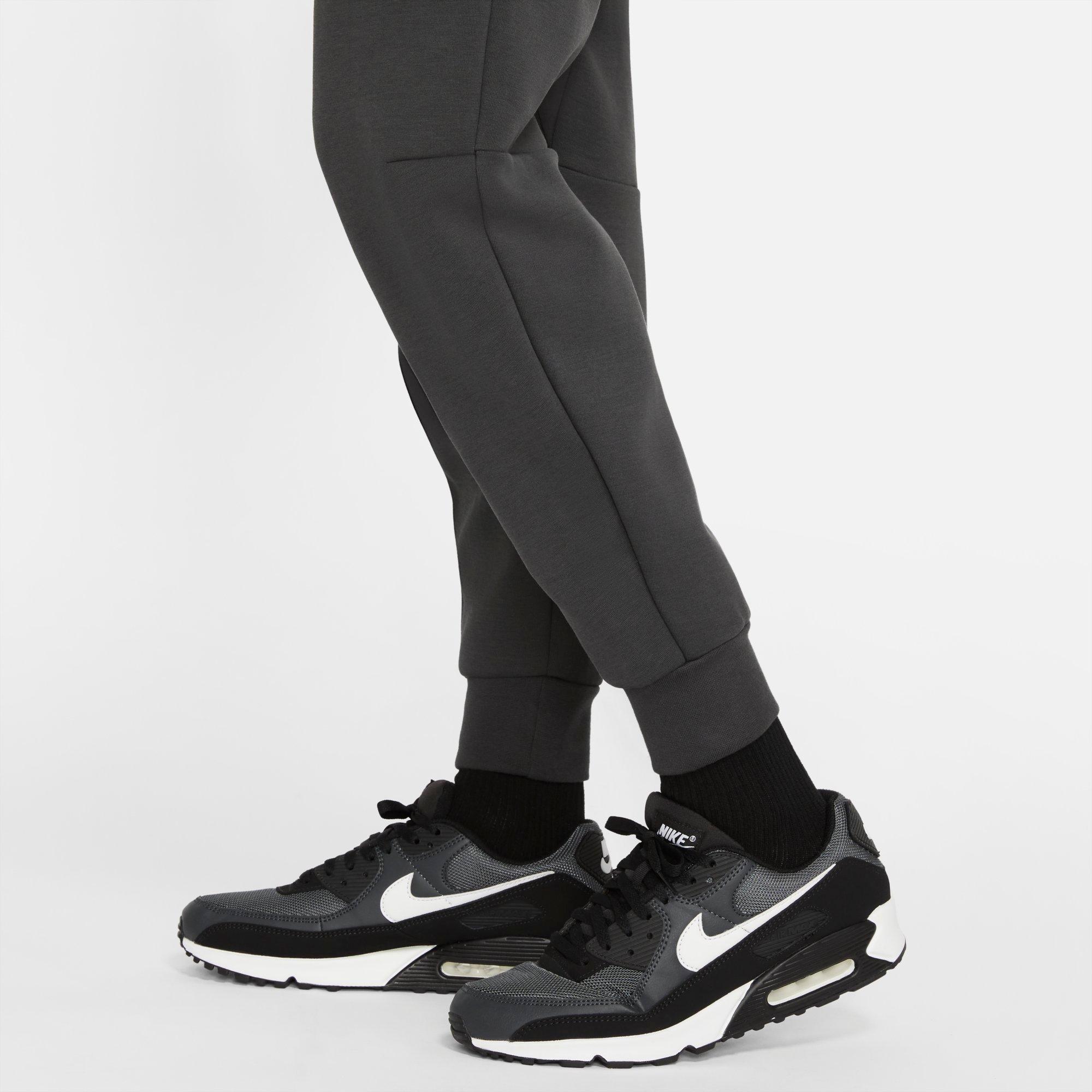 nike grey tape joggers