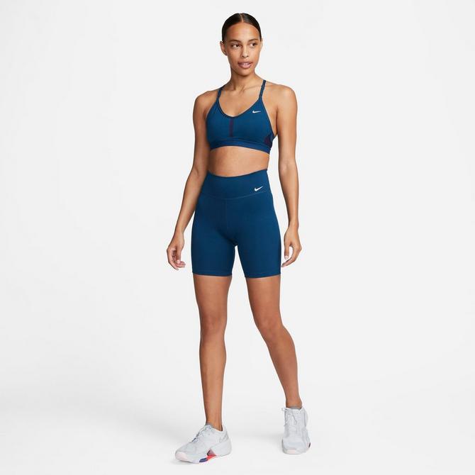 women's nike one mid-rise 7 inch bike shorts