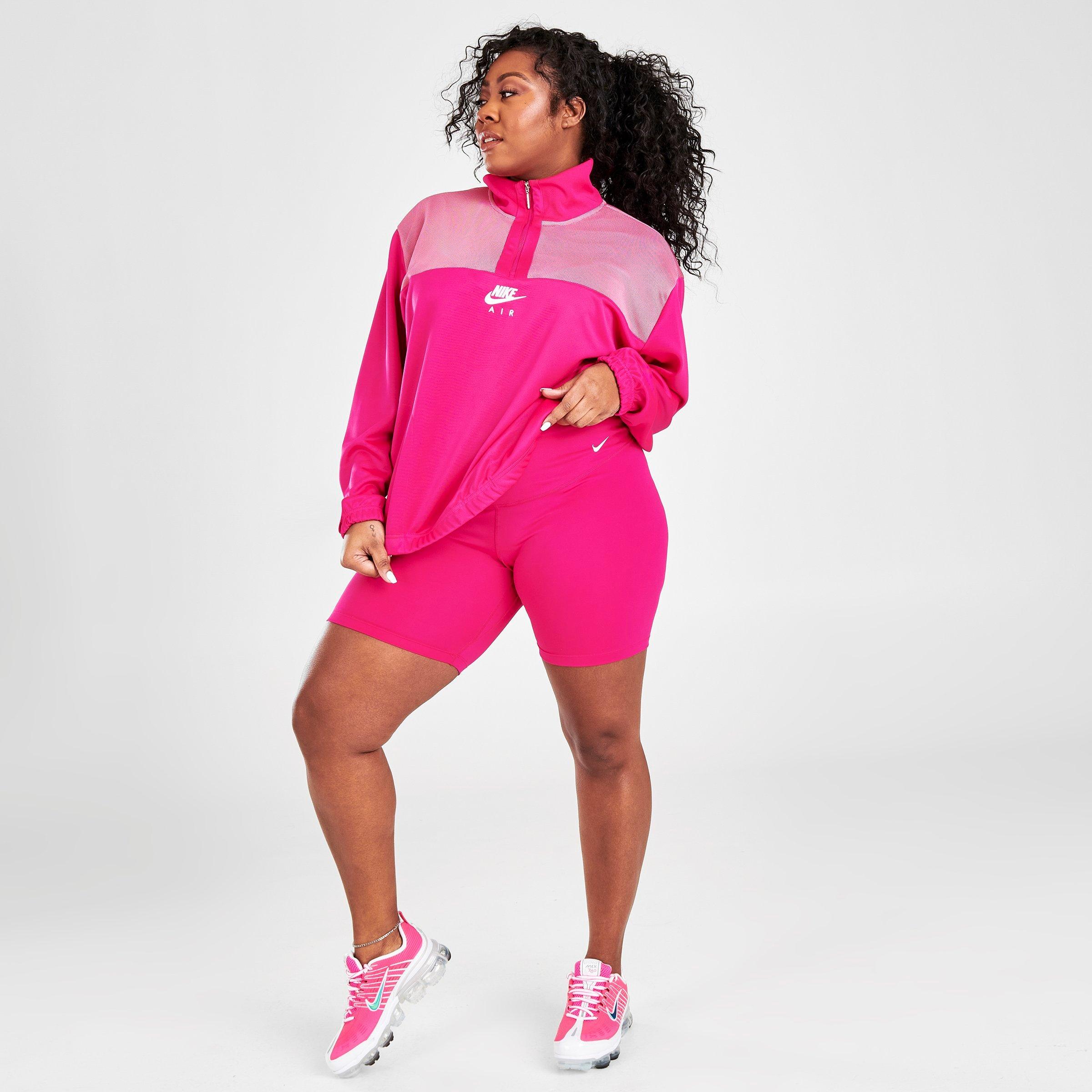 nike women's shorts plus size