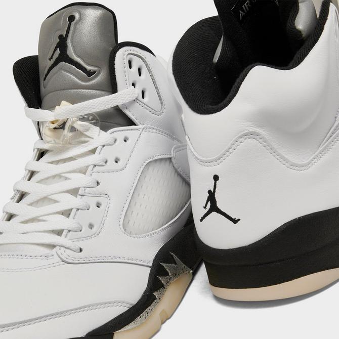 Jordan retro 5 grey online