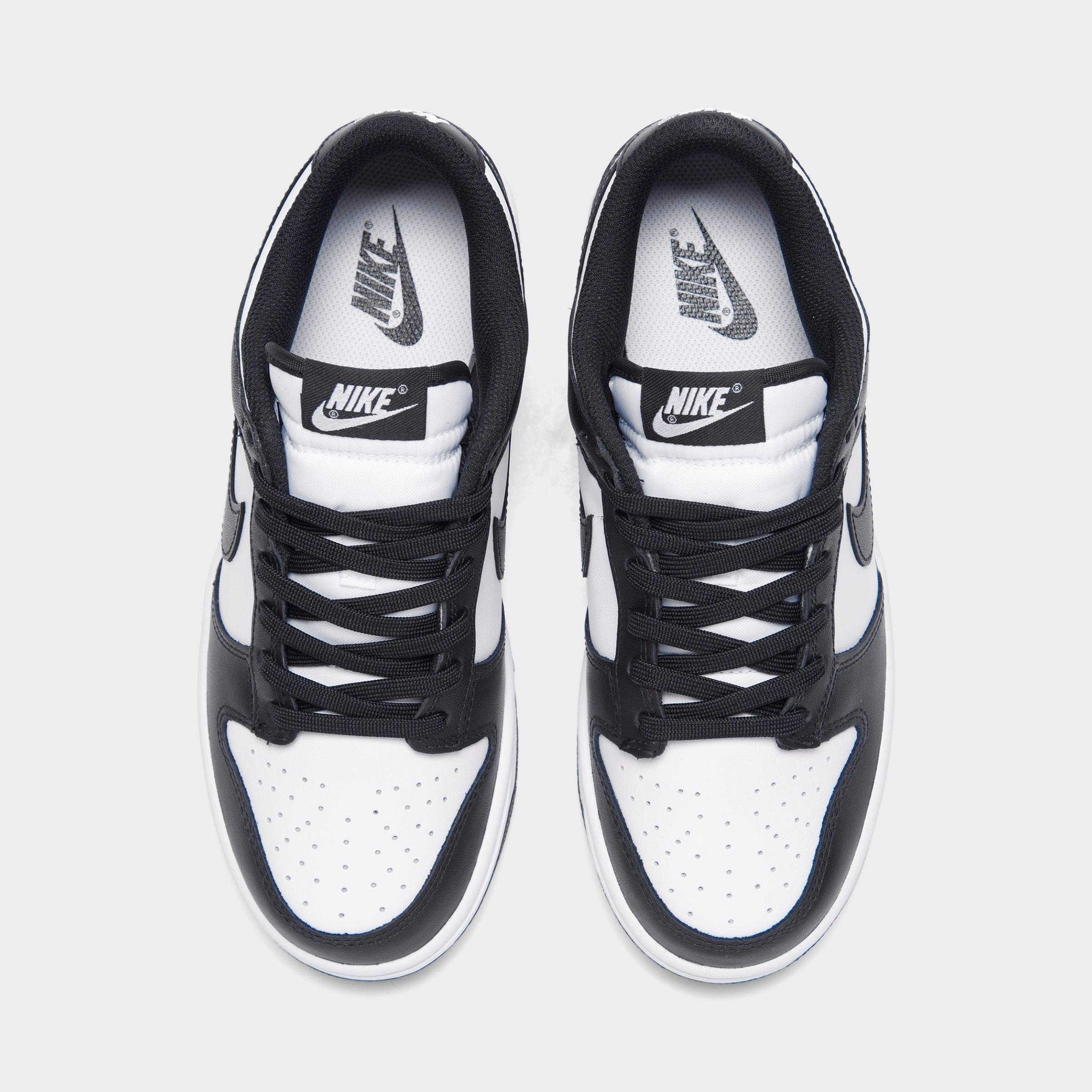 wmns dunk low retro white black