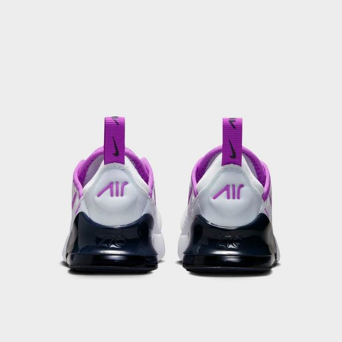 Air max 270 hot sale purple and black