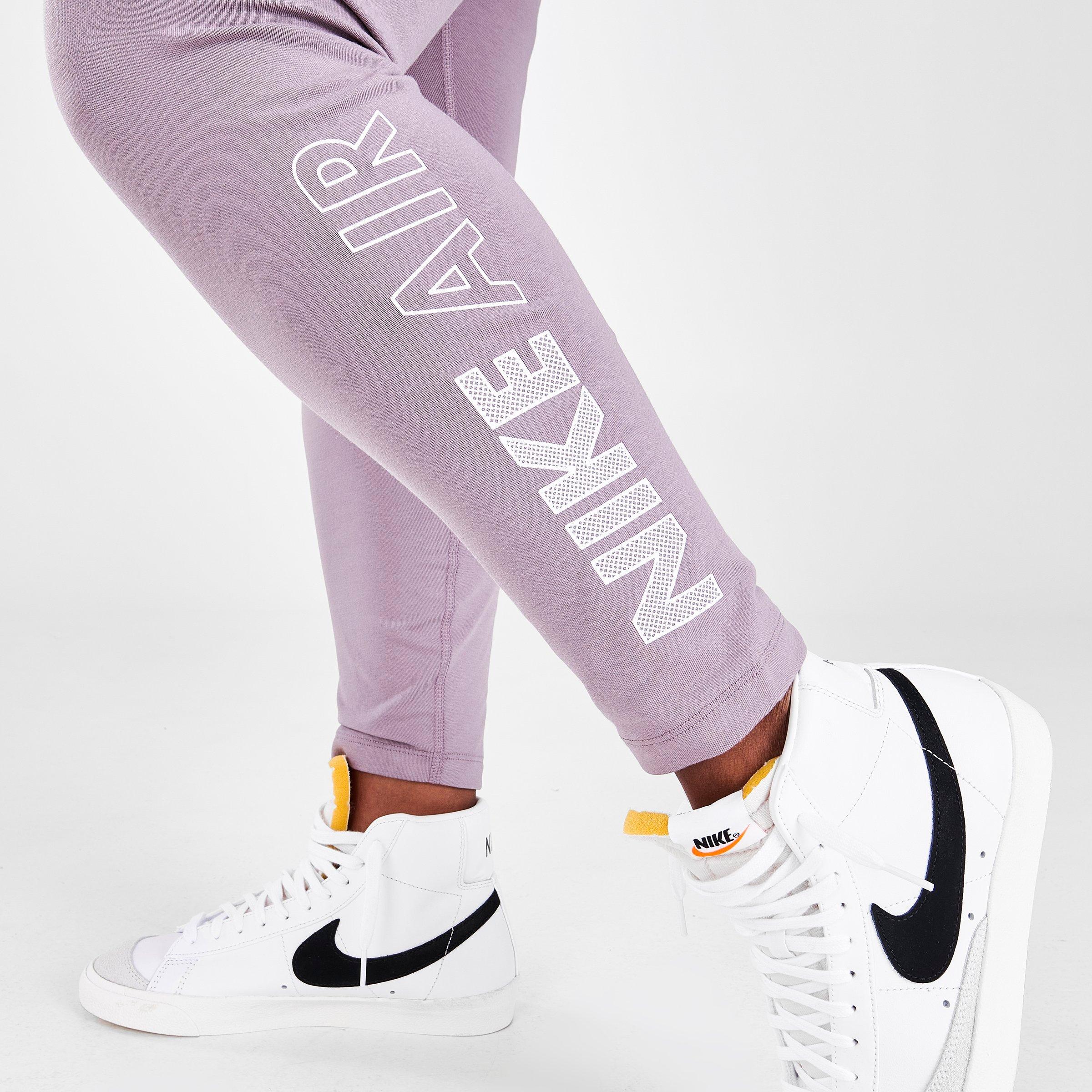 nike air purple leggings