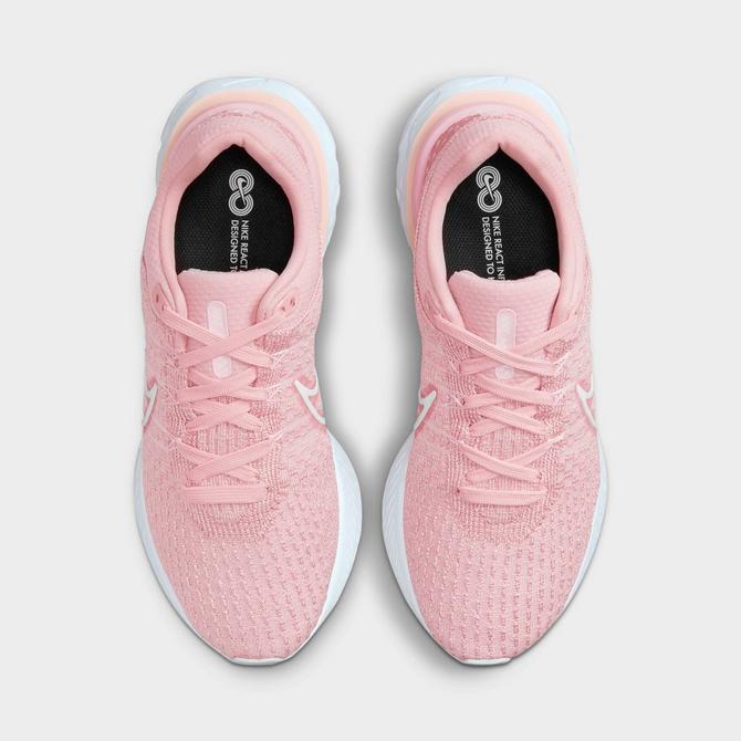 Nike flyknit pink outlet womens