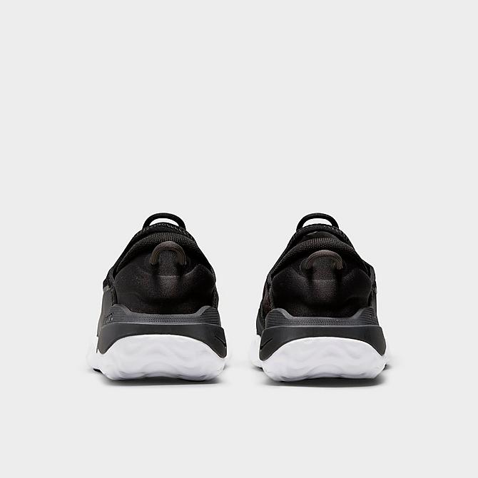 Left view of Little Kids' Nike Flow Casual Shoes in Black/Off Noir/White/Medium Ash Click to zoom
