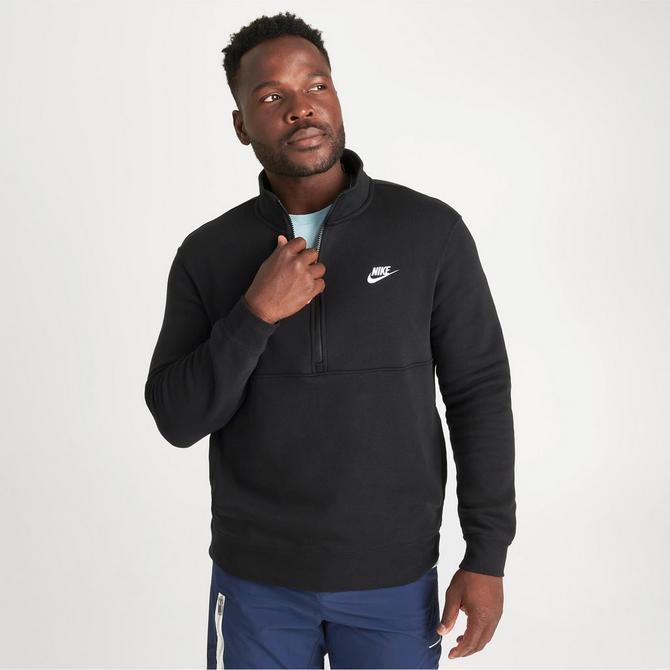 Nike half best sale zip windbreaker mens