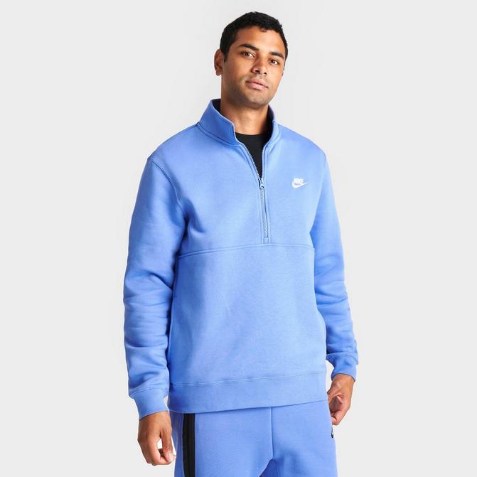 Nike half zip pullover hot sale mens