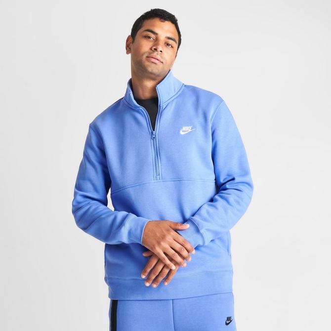 Nike half zip fleece hot sale pullover