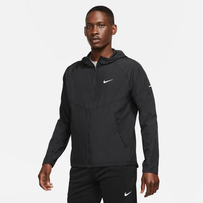 Nike Repel Long Sleeve Woven Windshirt - White - L