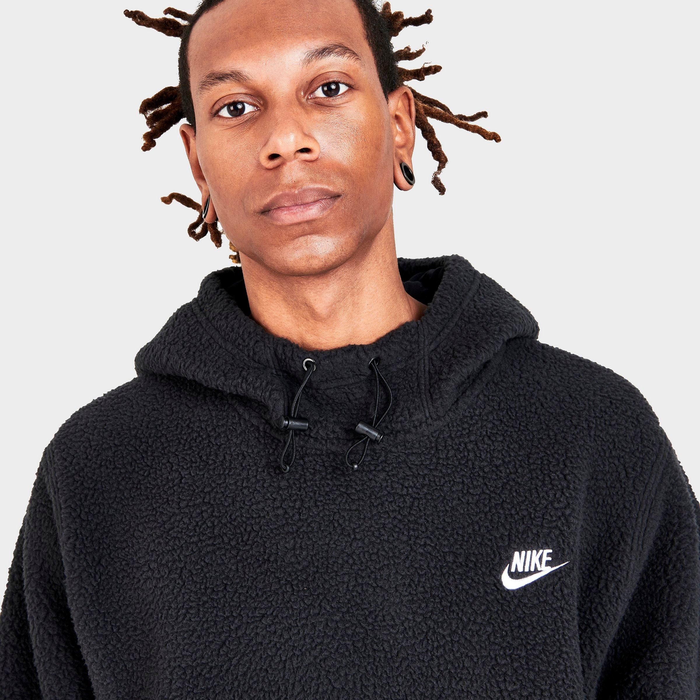 sherpa hoodie nike