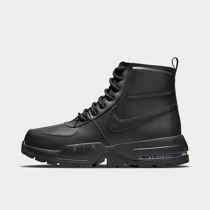 Right view of Men's Nike Air Max Goaterra 2.0 Boots in Black/Black Click to zoom