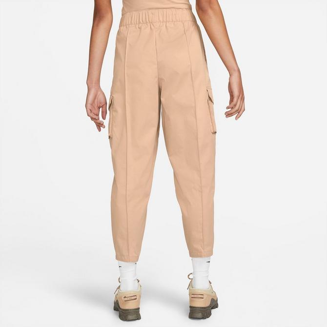 women's nike sportswear essentials curve woven high rise cargo pants