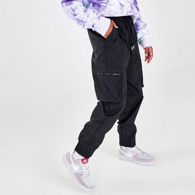 Girls' Nike Sportswear Woven Cargo Pants Finish Line