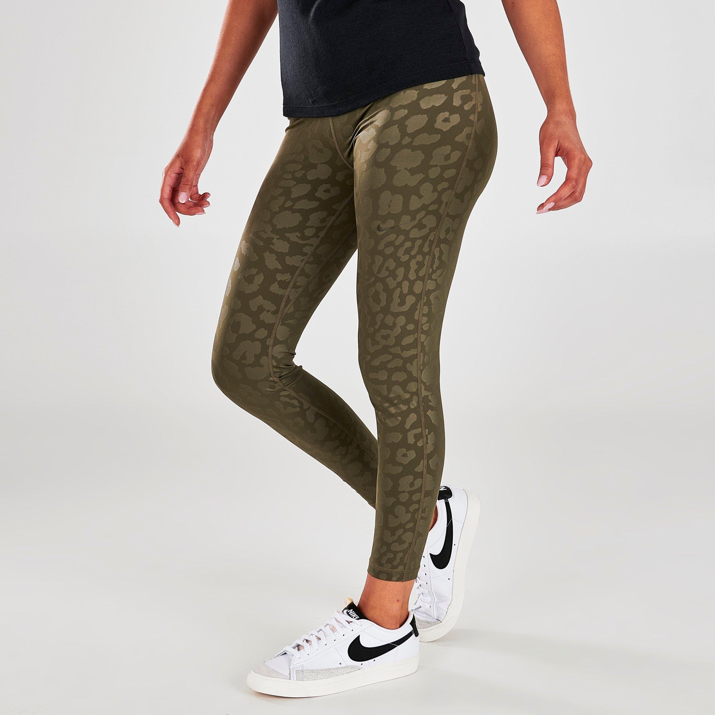 nike pro leopard leggings