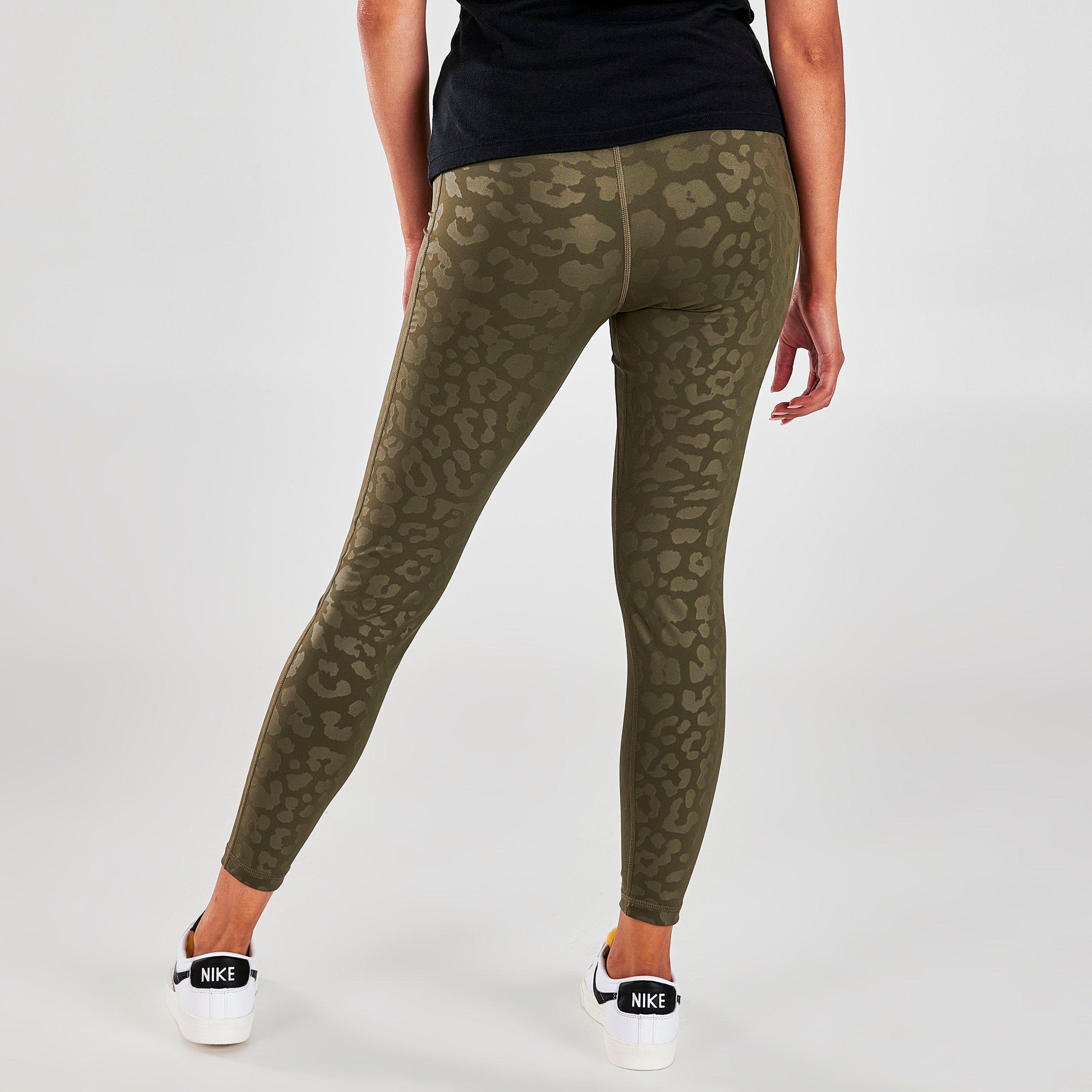 nike pro leopard leggings