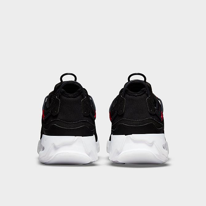 Left view of Men's Nike React Live SE Casual Shoes in Black/Anthracite/Sport Red/White/Pure Platinum Click to zoom