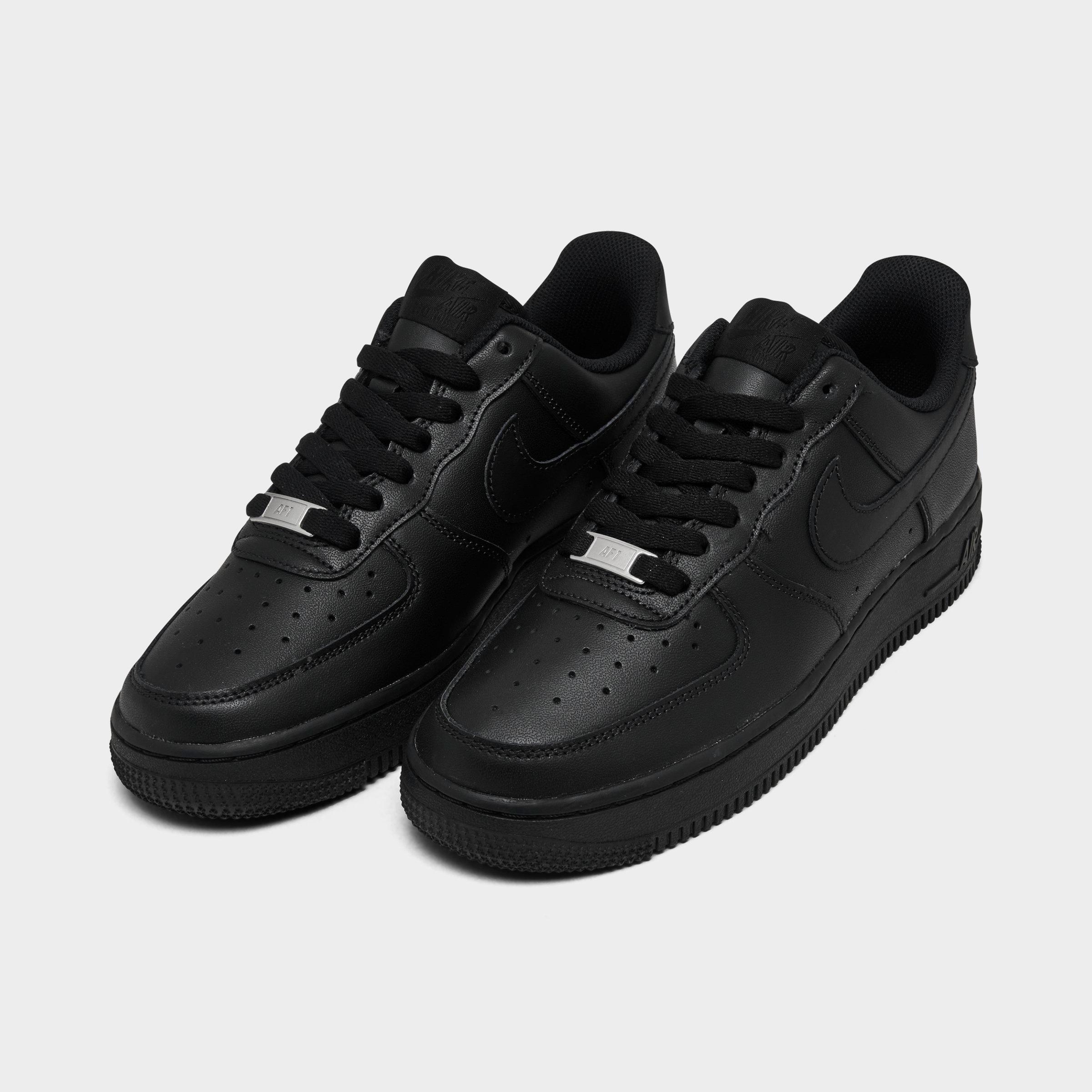 nike air force 1 black finish line