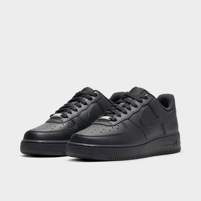 Nike Air Force 1 Black/Sail Action Red Gum Light – Stylz-N-Couture