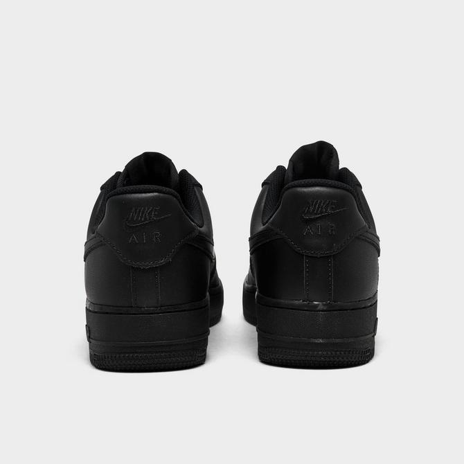 Finish line black 2025 air force ones