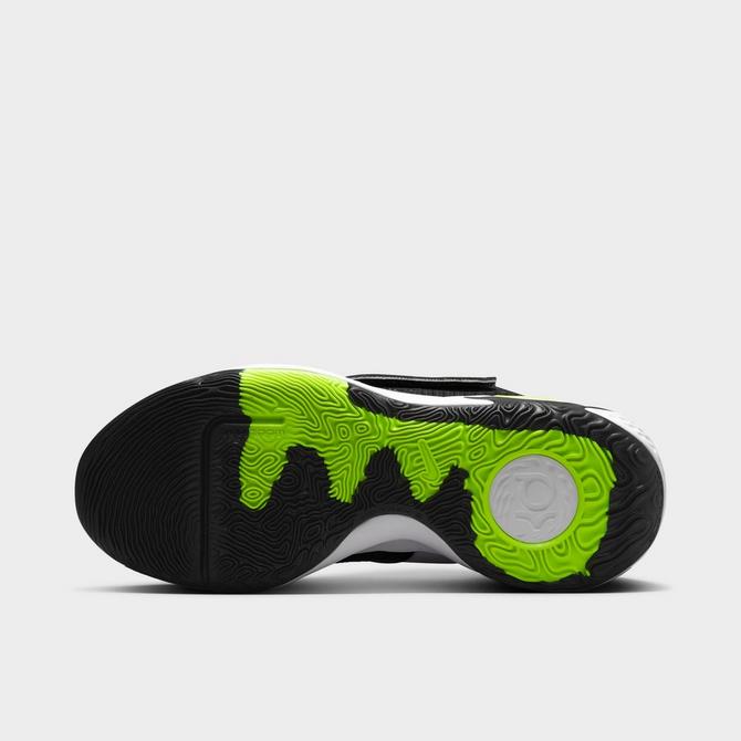 Nike KD15 Basketball Shoes, Men's, White/Black/Volt