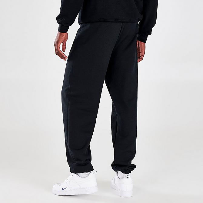 Back Right view of Men's Death Row Records Jogger Pants in Black Click to zoom