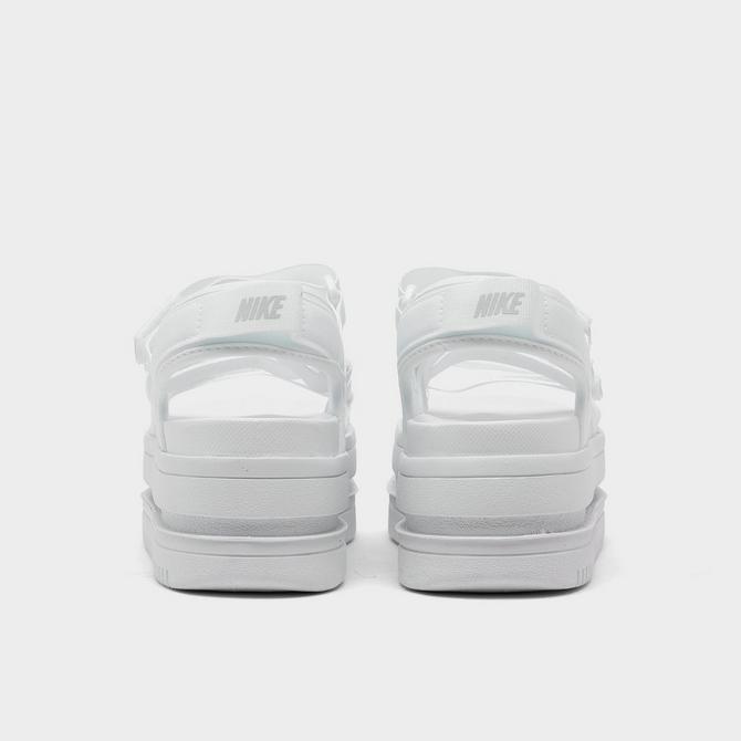 white nike sandals