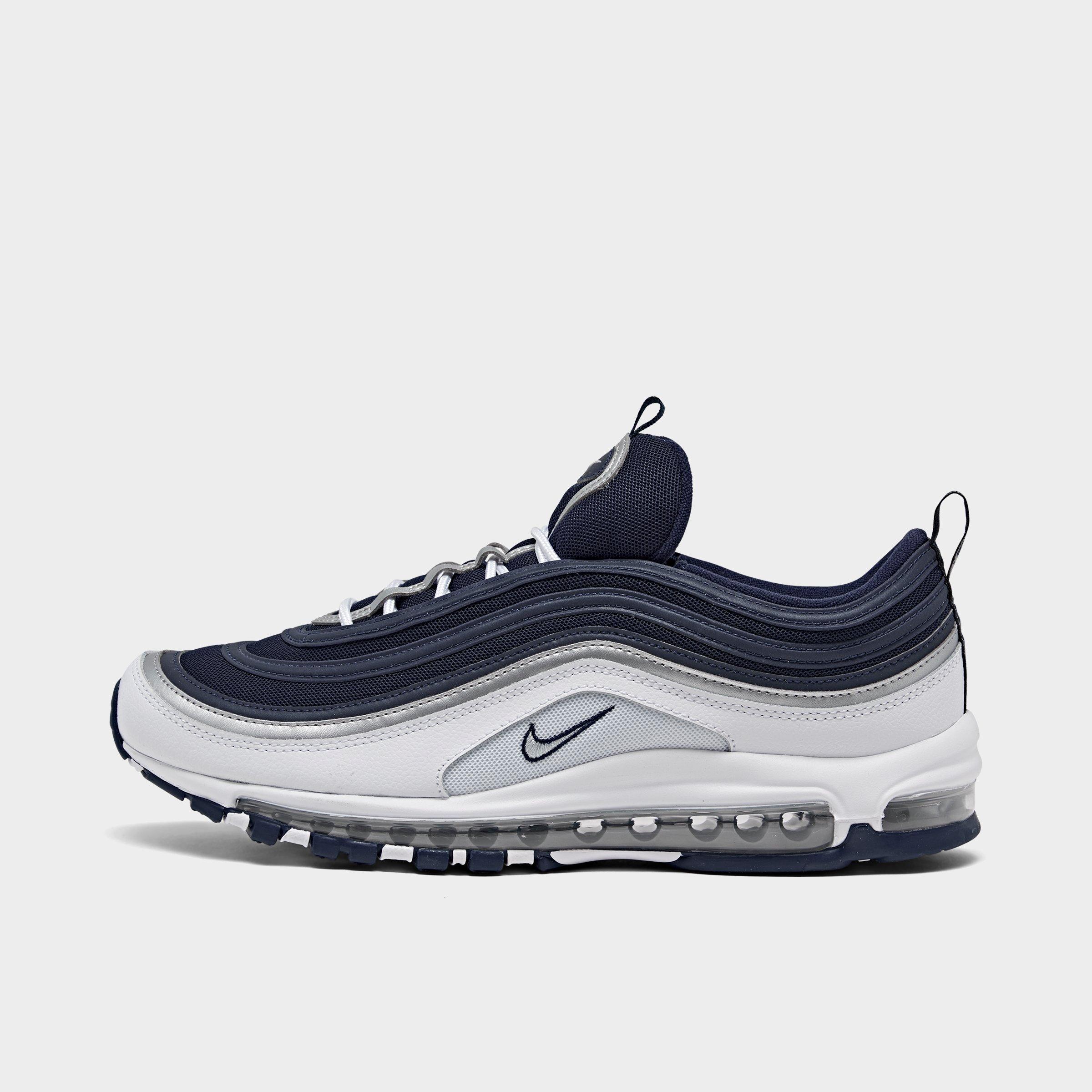 nike air max 97 white silver