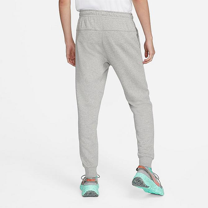 Front Three Quarter view of Men's Nike Sportswear Sport Essentials+ Jogger Pants in Multi/Grey Heather/Multi Click to zoom