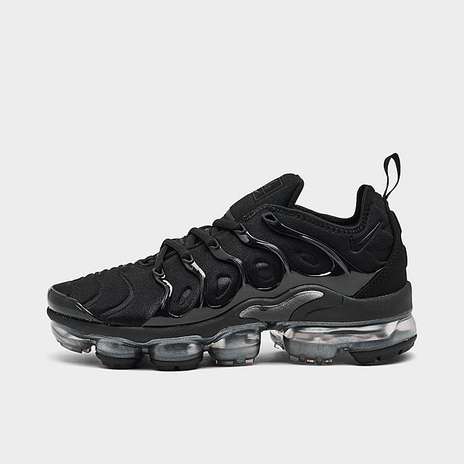 Right view of Women's Nike Air VaporMax Plus SE Running Shoes in Black/Black/Anthracite Click to zoom