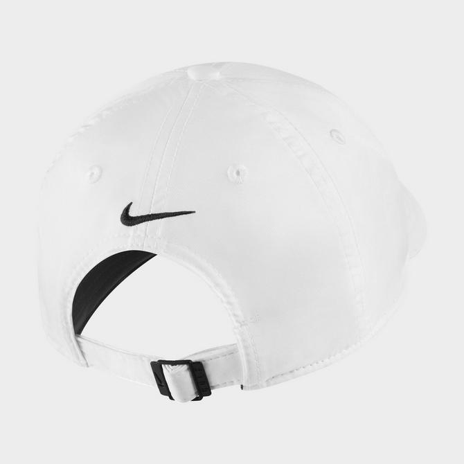 silver nike hat