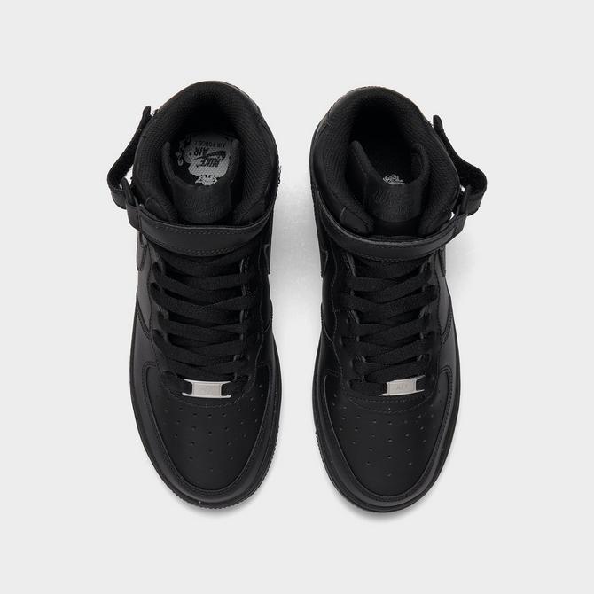 Youth Nike Air Force 1 Utility Low Strap Black