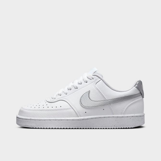 Nike court vision low women's casual shoes on sale white