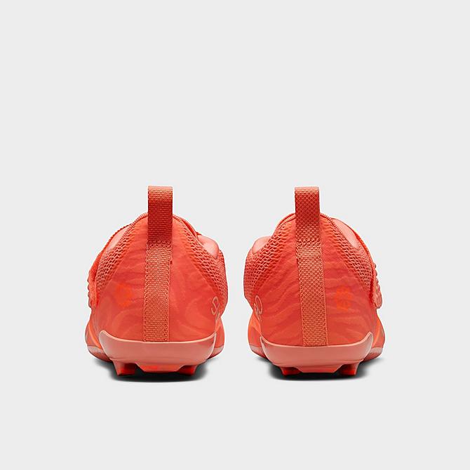 Left view of Women's Nike SuperRep Cycle 2 Next Nature Indoor Cycling Shoes in Crimson Bliss/Total Orange/Pearl White Click to zoom