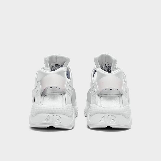 Left view of Women's Nike Air Huarache Casual Shoes in White/Pure Platinum Click to zoom