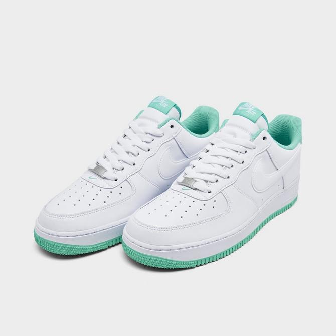 Men's Nike Air Force 1 '07 White/Medium Blue (DH7561 104) - 11 