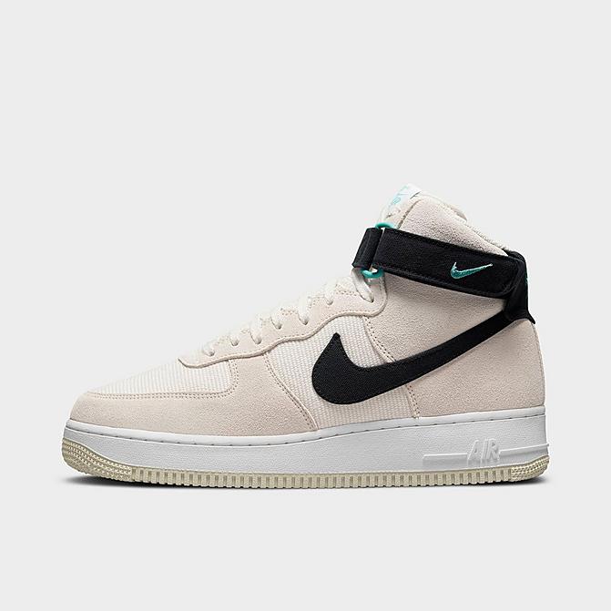 Right view of Men's Nike Air Force 1 High '07 LX Casual Shoes in Light Orewood Brown/Off Noir/White/Washed Teal Click to zoom
