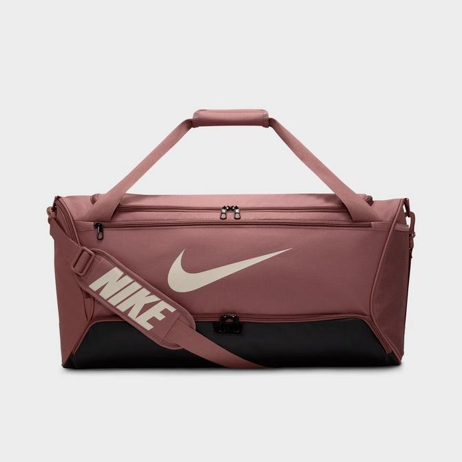 Grey Nike Brasilia 9.5 Training Duffel Bag