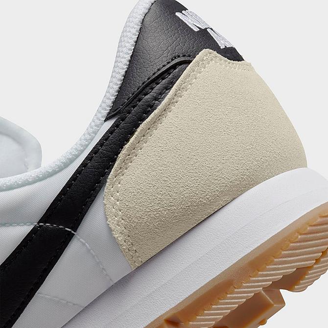 Front view of Men's Nike Air Pegasus 83 Casual Shoes in White/Gum Light Brown/Black Click to zoom