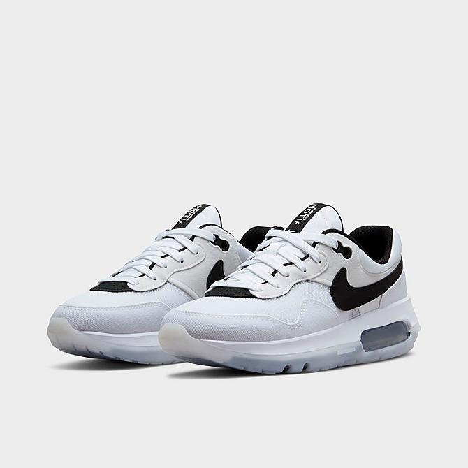 Finish Line Shoes Flat Shoes Casual Shoes Big Kids Air Max Motif Casual Shoes in White/White Size 4.0 Suede 