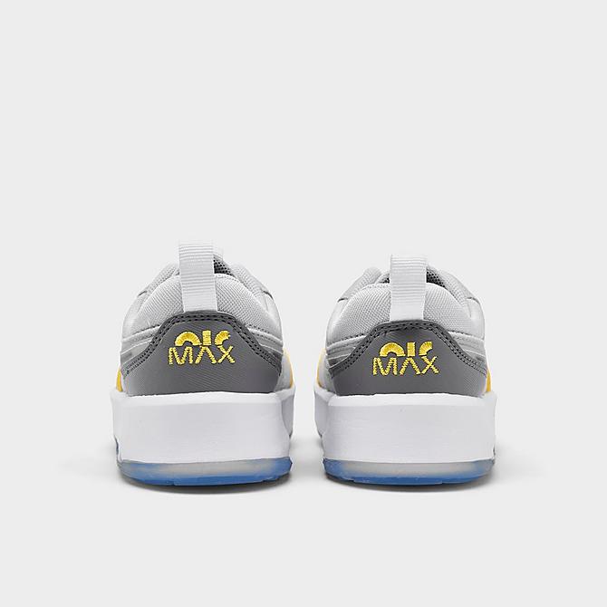 Left view of Kids' Toddler Nike Air Max Motif Casual Shoes in Photon Dust/Grey Fog/Light Smoke Grey/Black Click to zoom