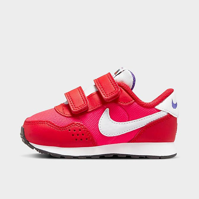 Right view of Kids' Toddler Nike MD Valiant SE Casual Shoes in Siren Red/White/University Red/Psychic Purple Click to zoom
