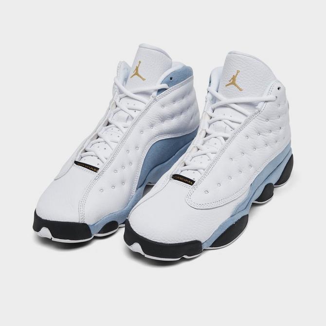 Jordan retro 13 clearance baby blue and white