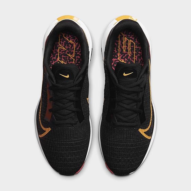 Back view of Men's Nike ZoomX SuperRep Surge Training Shoes in Black/Solar Flare/Dark Cayenne Click to zoom