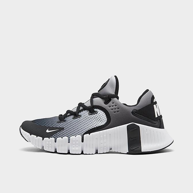 Right view of Women's Nike Free Metcon 4 Training Shoes in White/Black Click to zoom
