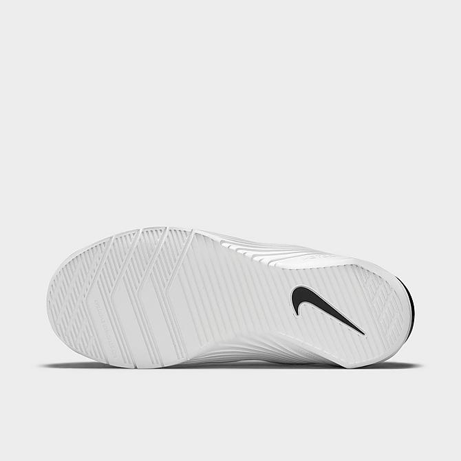 Bottom view of Women's Nike Metcon 6 Training Shoes in Black/White Click to zoom
