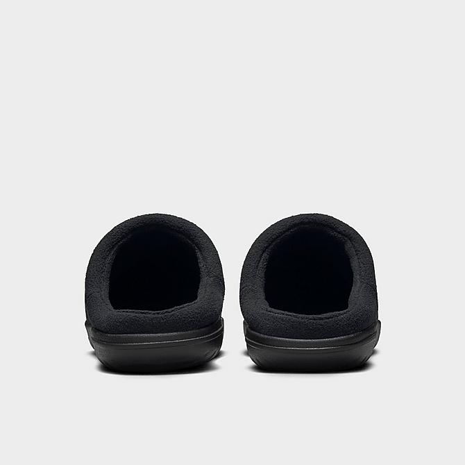 Left view of Men's Nike Burrow Slippers in Black/Black/Phantom Click to zoom