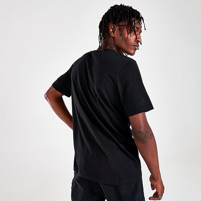 Back Right view of Men's Nike Sportswear Air Max T-Shirt in Black Click to zoom