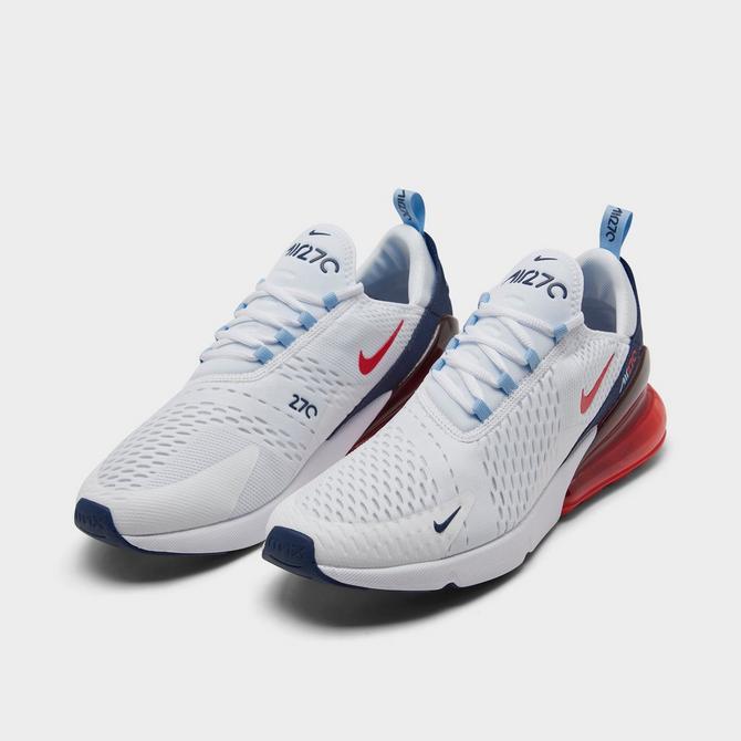 Nike Air Max 270 'White University Red' Sneakers | Men's Size 13