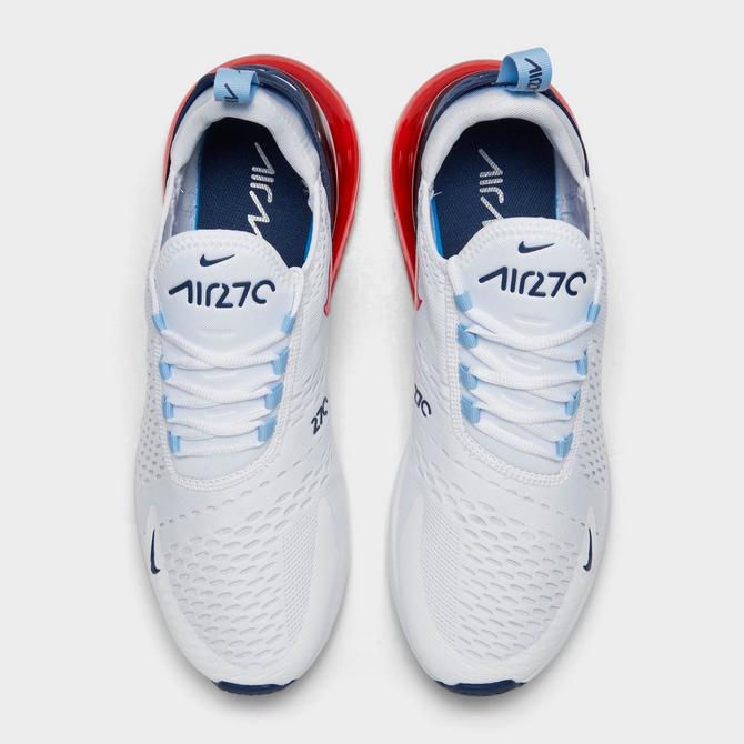 Air max 270 hot sale blue and red