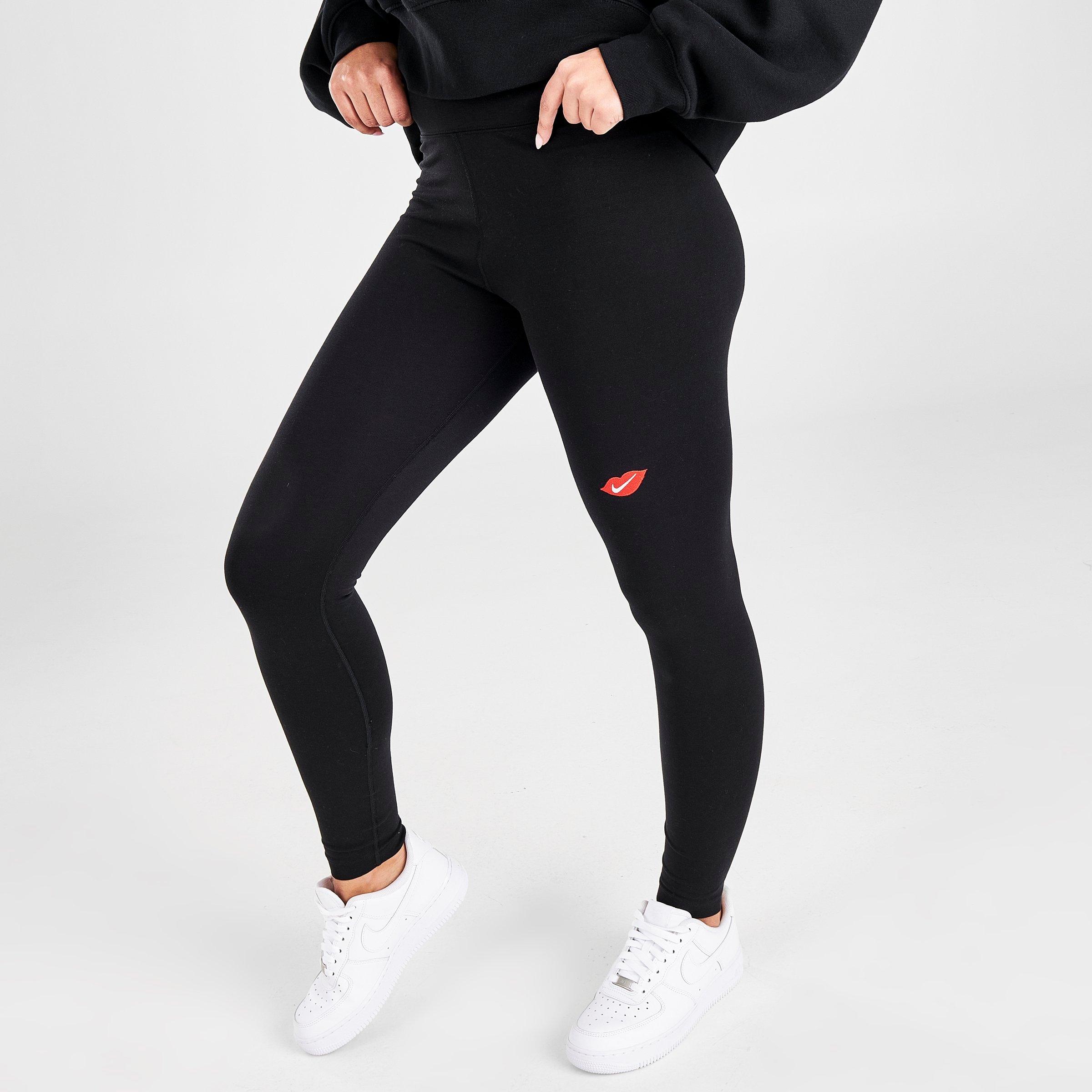 swoosh nike leggings